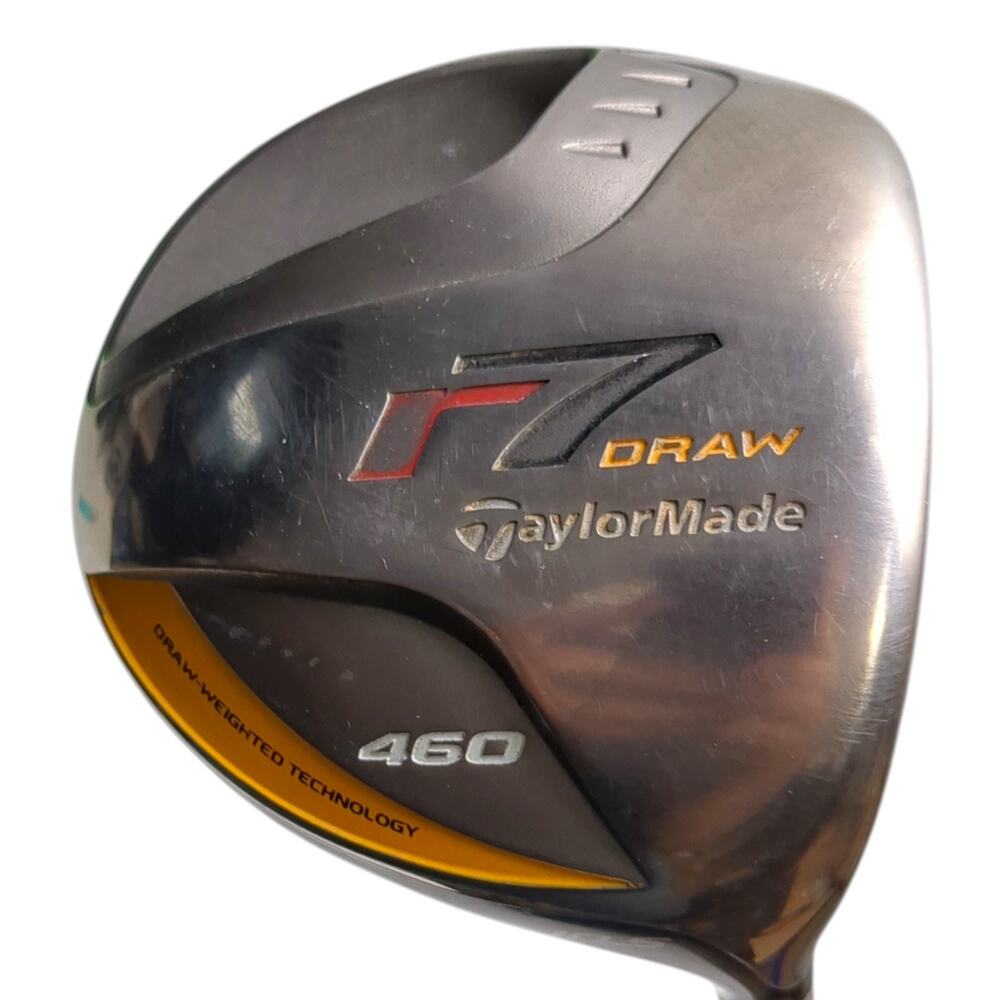 Taylormade R7 Draw 460 Driver 10.5* Reax Golf Club Graphite Flex 55 RH 44.5”